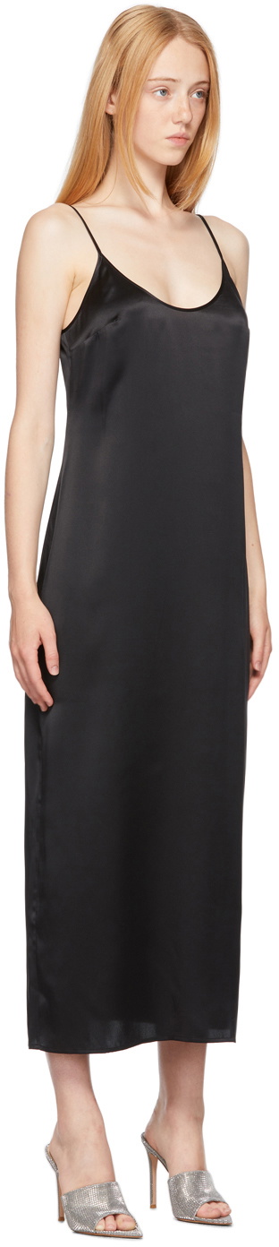 la perla silk slip dress Silk slip dress in garnet - La Perla