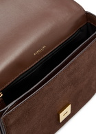 Demellier The Vancouver Grained Leather Cross-body bag - Dark Brown - One Size