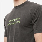 Mister Green Men's No. 1 T-Shirt in 99% Black