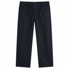 Foret Men's Calm Seersucker Pants in Navy