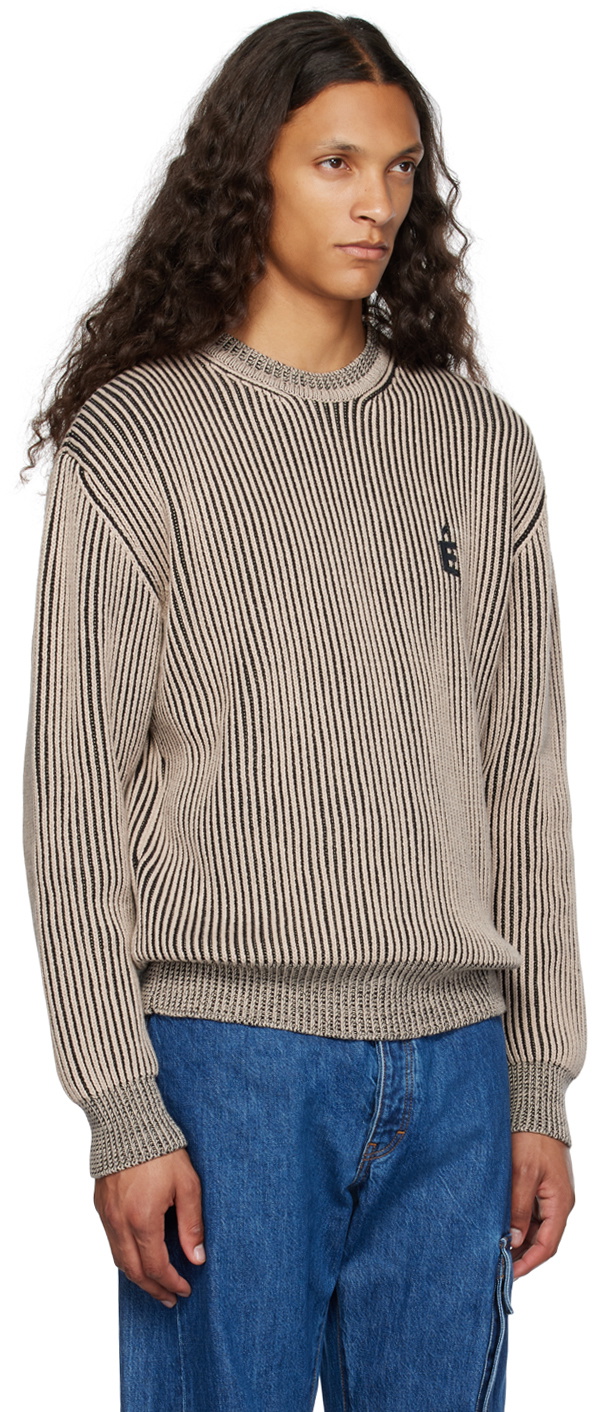 Études Beige & Black Boris Sweater