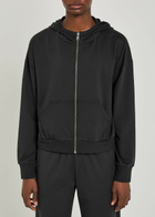 Vuori Halo Modern Hooded Jersey Sweatshirt Black