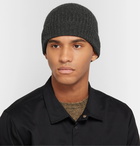 William Lockie - Ribbed Cashmere Beanie - Gray