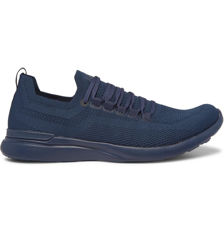 Photo: APL Athletic Propulsion Labs - TechLoom Breeze Running Sneakers - Blue