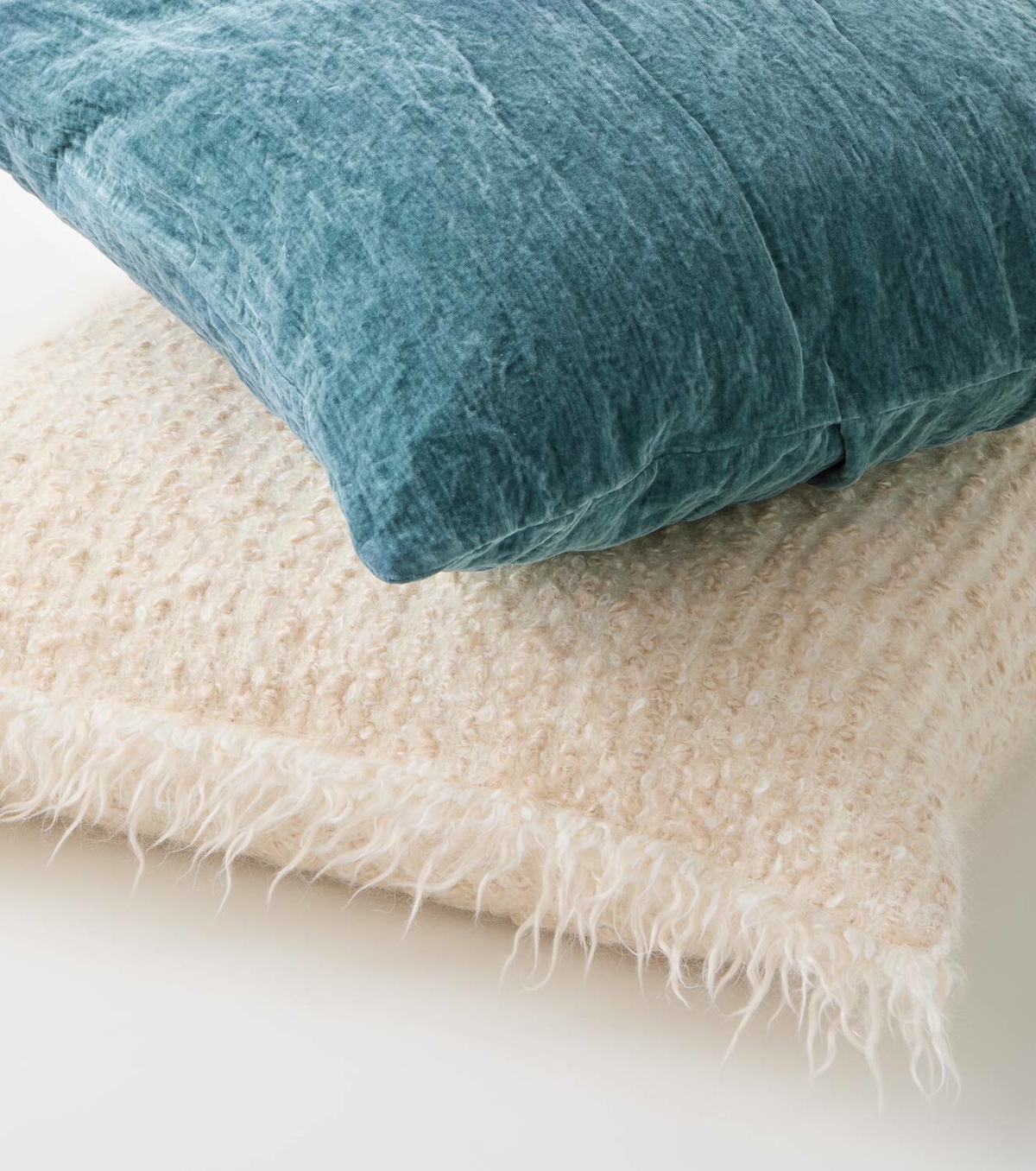 The House of Lyria Sterna cotton velvet pillow