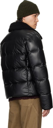 MACKAGE Black Kyrie Down Leather Jacket
