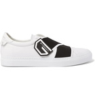 Givenchy - Urban Street Logo-Print Leather Sneakers - White