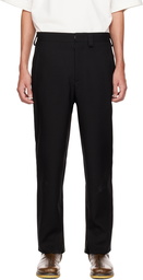 Jil Sander Black Sharp Trousers