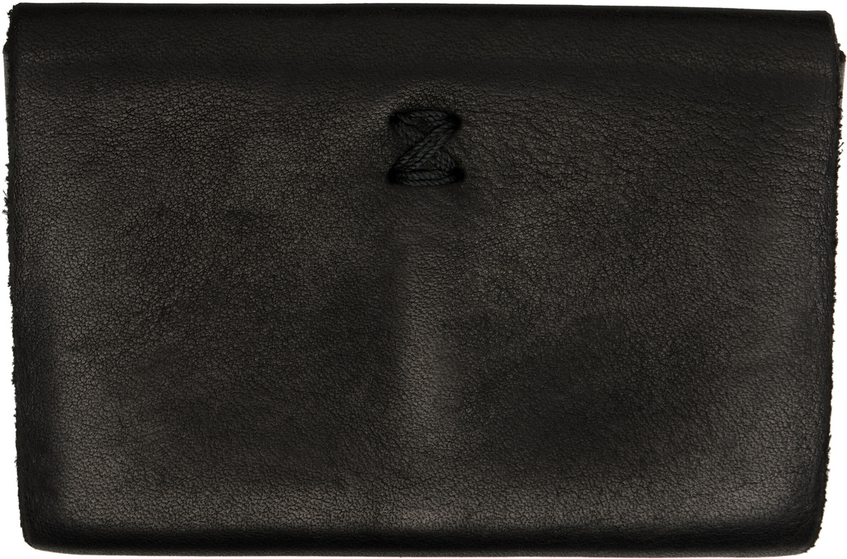 Guidi Black EN01 Card Holder