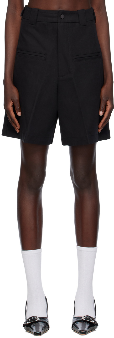 Fax Copy Express SSENSE Exclusive Black Shorts