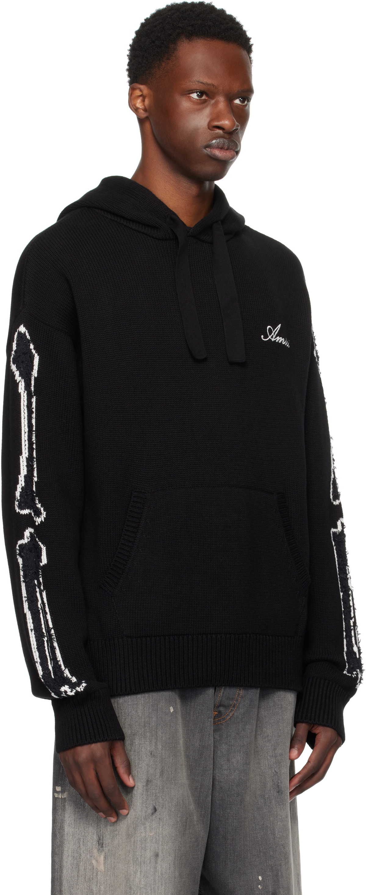 AMIRI Black Bones Hoodie Amiri