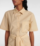 Loewe Paula's Ibiza Anagram shirt dress