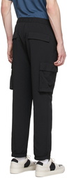 Theory Black Recycled Polyester Trousers