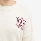AMIRI Women's Crewneck in Alabaster