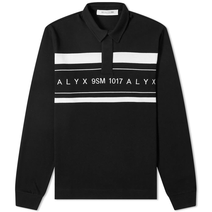 Photo: 1017 ALYX 9SM Long Sleeve Logo Striped Polo