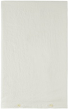 Tekla Off-White French Linen Duvet Cover, Queen
