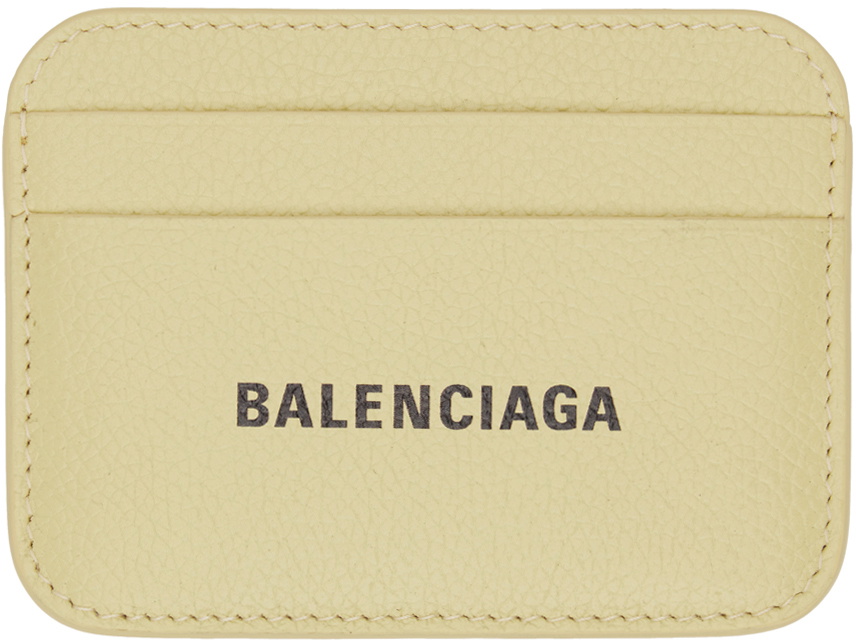 Balenciaga Yellow Cash Card holder