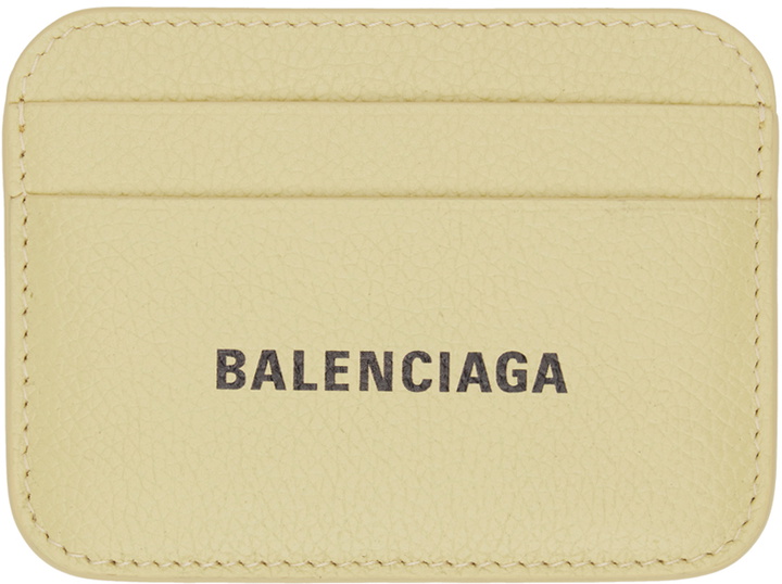 Photo: Balenciaga Yellow Cash Card holder