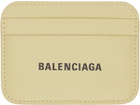 Balenciaga Yellow Cash Card holder