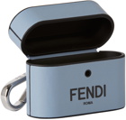 Fendi Blue Leather Airpods Pro Case