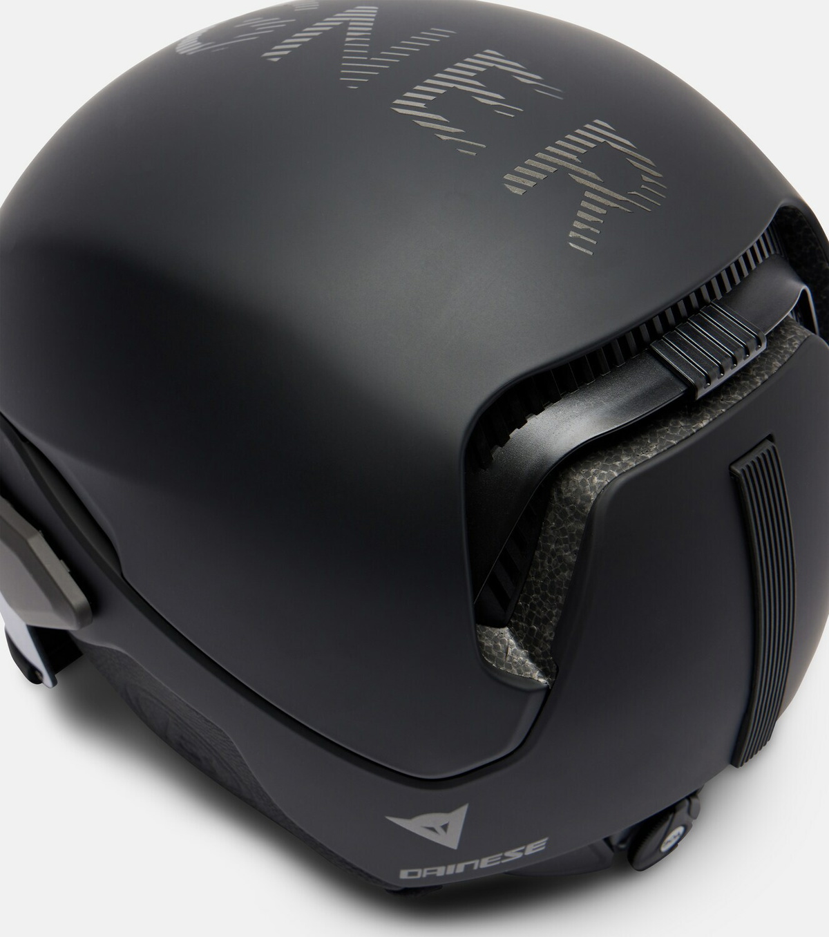 Bogner Logo leather-trimmed ski helmet