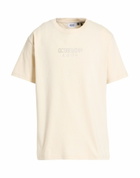 Gcds Mens T-shirt in Beige