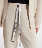 'S Max Mara Badia high-rise cotton-blend sweatpants