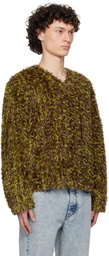Séfr Brown & Yellow Agustin Sweater
