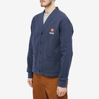 Kenzo Paris Men's Boke Flower Cardigan in Midnight Blue