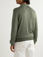 TOM FORD - Cashmere and Silk-Blend Polo Shirt - Green