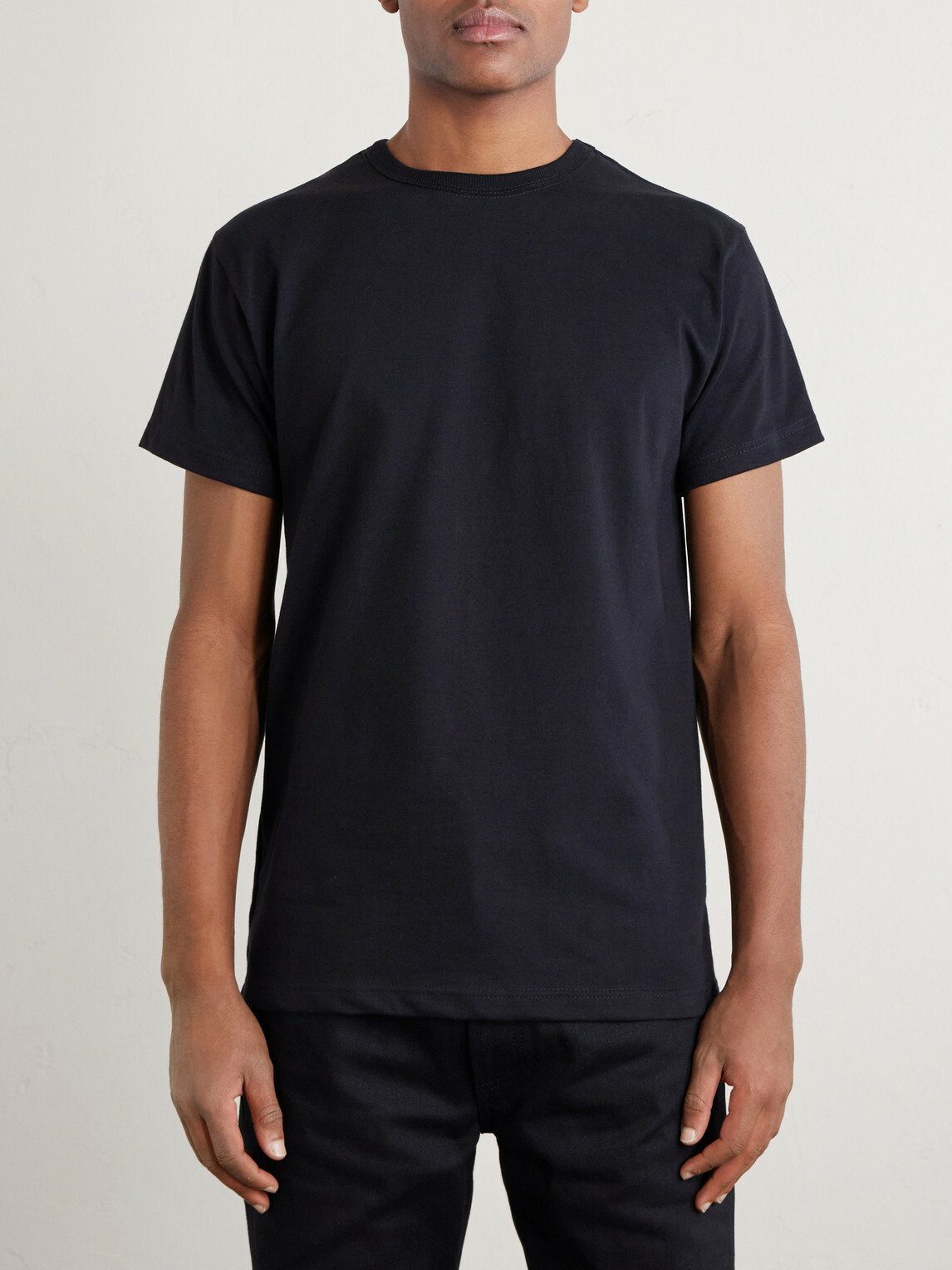 3sixteen - Set of Two Cotton-Jersey T-Shirt - Black