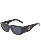 Prada Eyewear Men's PR 09ZS Sunglasses in Black