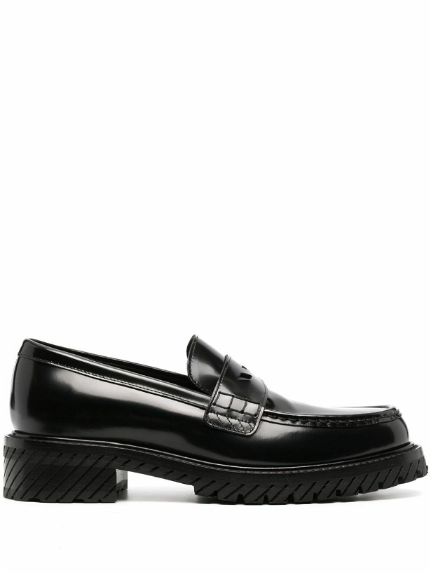 Photo: OFF-WHITE - Leather Moccasin