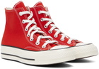 Converse Red Chuck 70 High Top Sneakers