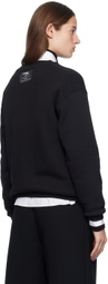 HommeGirls Black Washed Sweatshirt