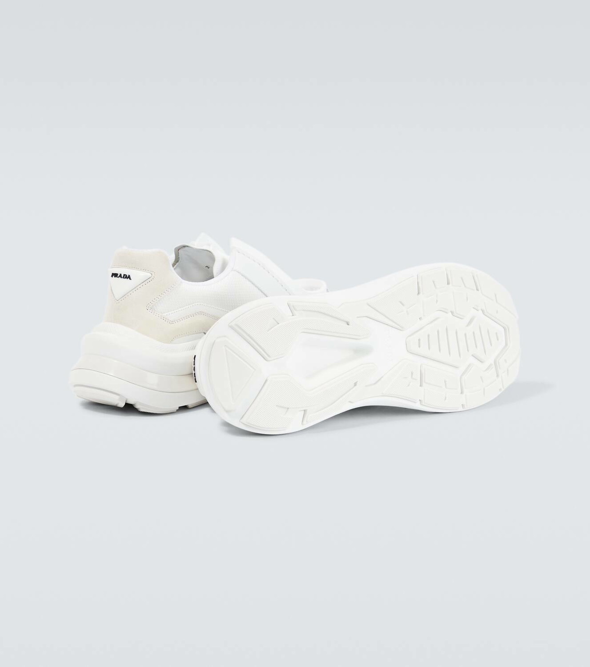 Prada Systeme leather sneakers Prada