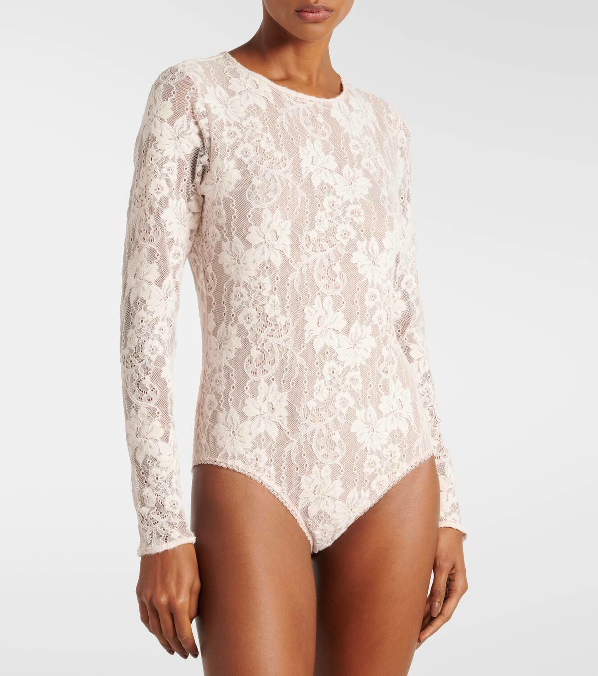 フサ！INSCRIRE Flower Lace Body Suit フサ！INSCRIRE Flower Lace Body Suit