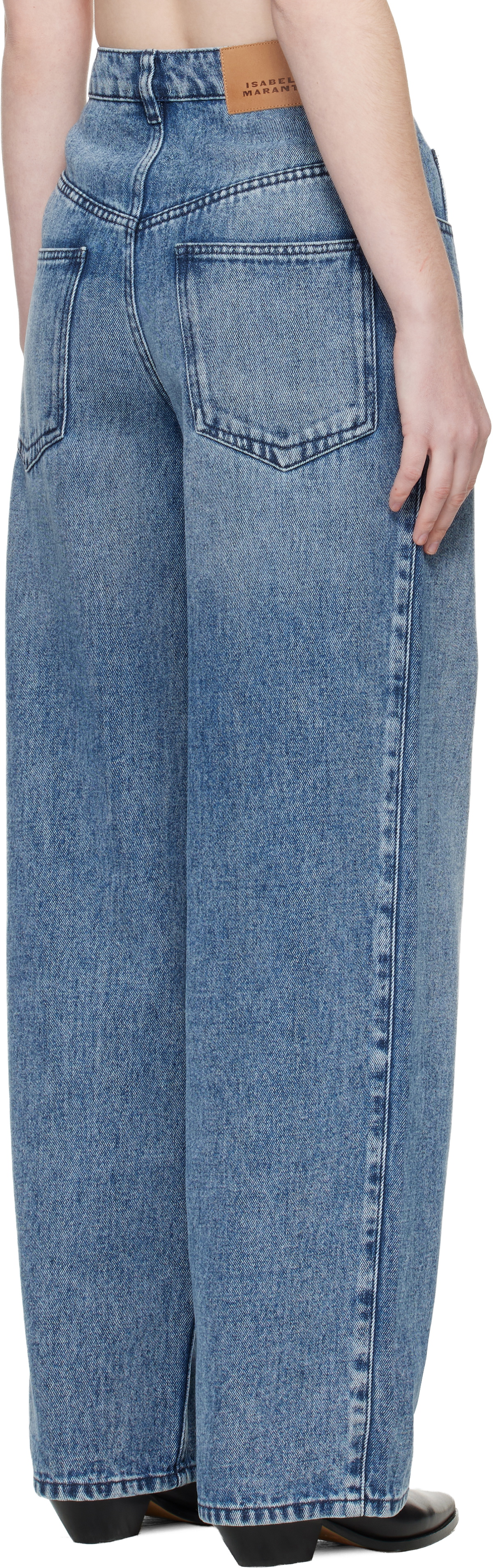 Isabel Marant Blue Rodayna Jeans