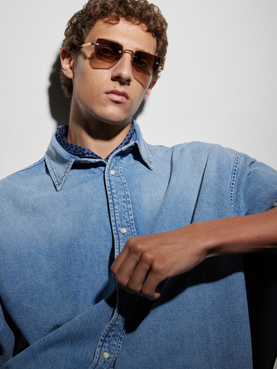 Sato - Terebellum II Titanium Square-Frame Sunglasses