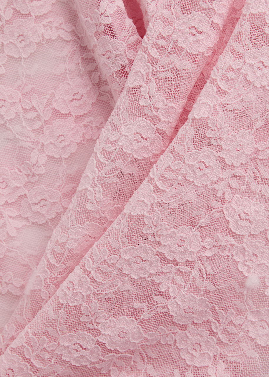 Self-portrait X Christopher Kane Lace Tights Pink Self-Portrait