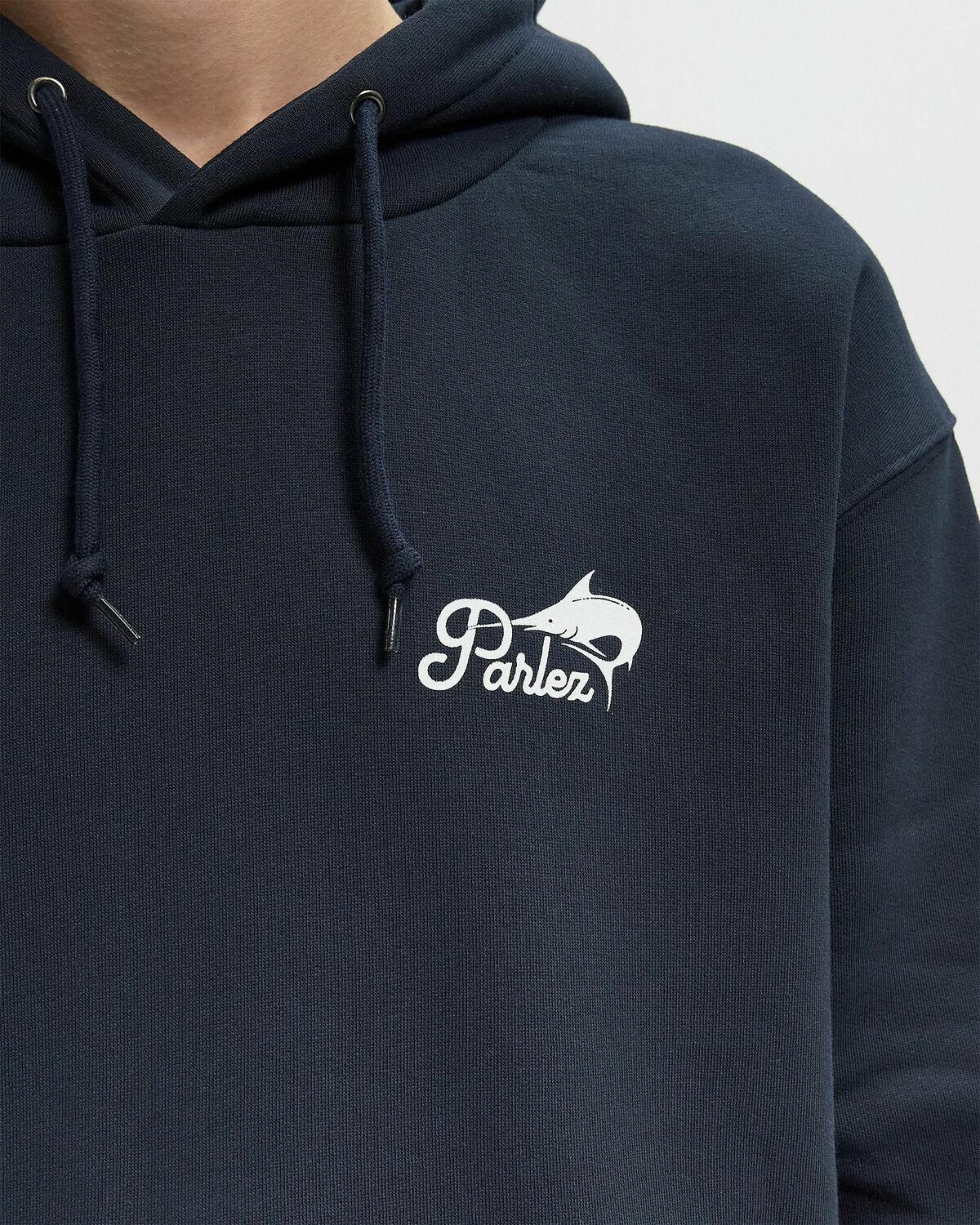 Parlez Marlin Hoodie Blue Mens Hoody