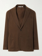Peter Millar - Chatham Cotton-Cashmere Sigle Breasted Blazer - Brown