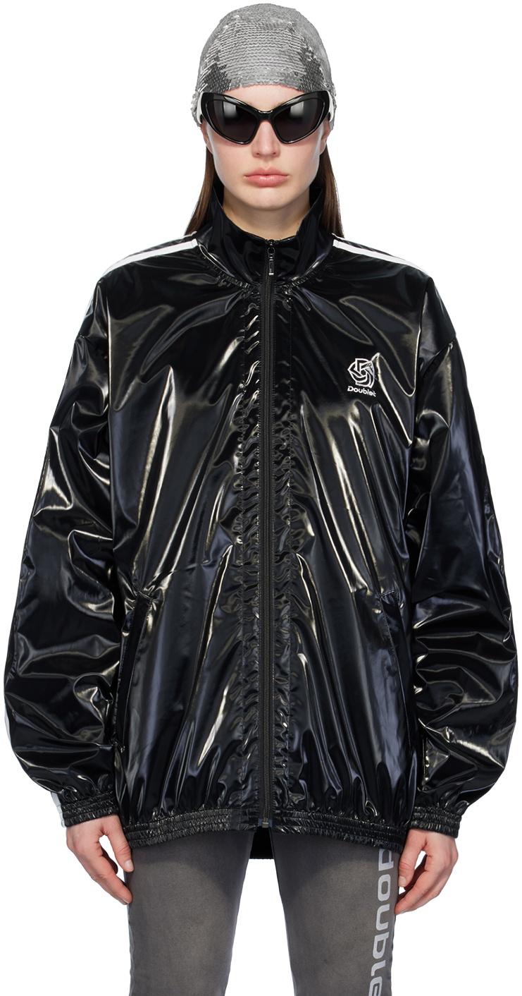 Doublet Black Zip Track Jacket Doublet