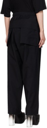 Julius Black Armored Wide Trousers