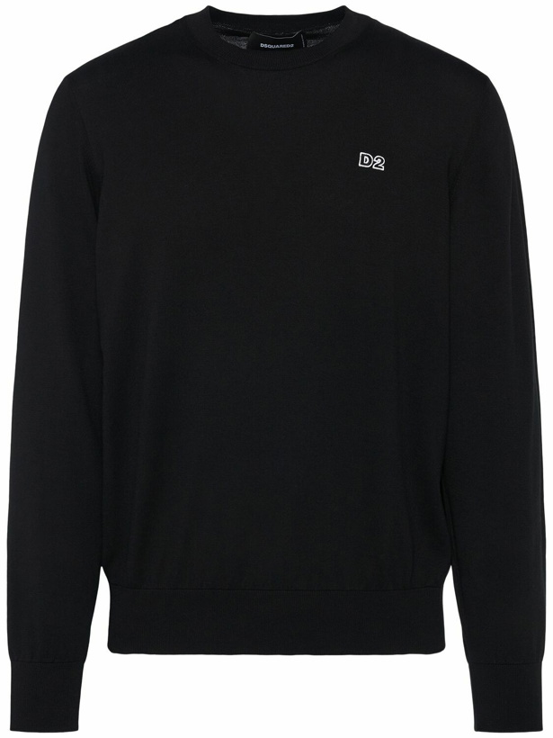 Photo: DSQUARED2 Crewneck Cotton Sweater