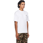 AAPE by A Bathing Ape White One Point T-Shirt