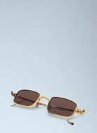 Jacques Marie Mage Dusk Square Sunglasses