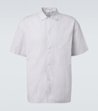 The Row Palone striped cotton shirt