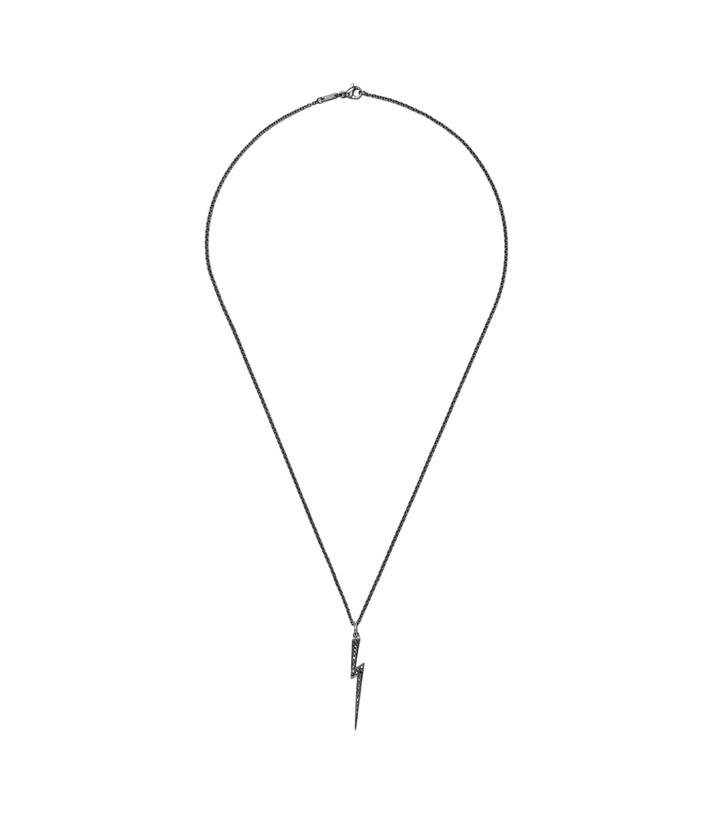Photo: Ileana Makri Thunder 18kt white gold (750/1000) necklace with diamonds