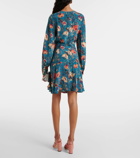 Ulla Johnson Salima ruffled floral silk minidress